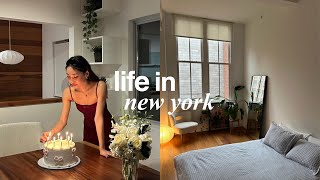 LIFE IN NYC | a simple birthday in my late 20s