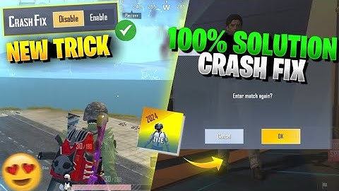 Pubg mobile lite Crash problem 100% fix 😱🔥 | pubg lite crash problem solve