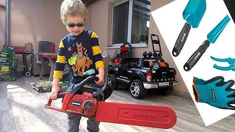 Gardena szerszámok , kertészkedés Áronnal