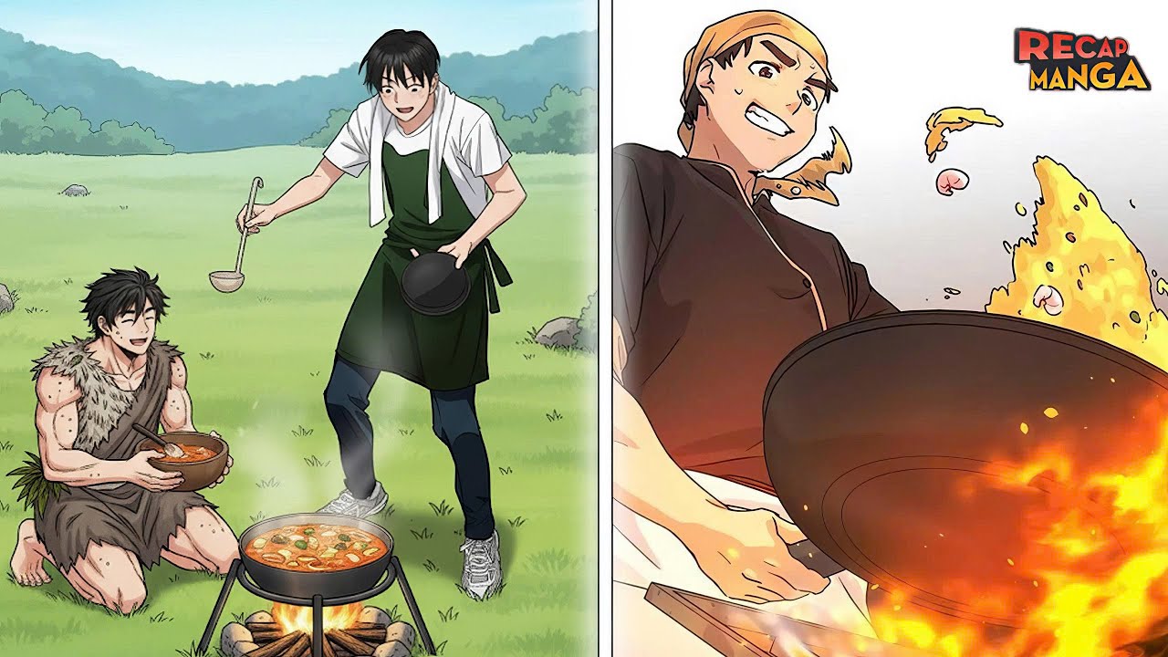 Lost In The Ancient World, He Cooked 21st-Century Dishes For The People Of The Past To Eat