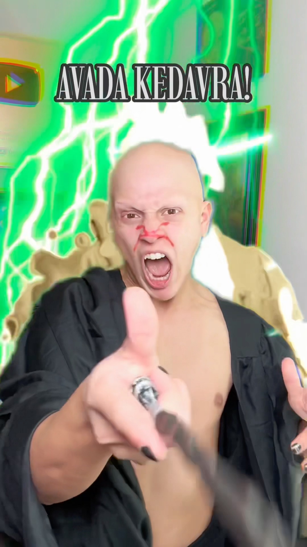 Voldemort saves you from cringe pt. 1 #comedy #funny #cringe #cringey #voldemort