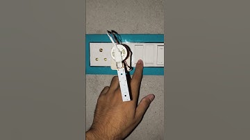 Ac to Dc rotating light #project #diyprojects #science