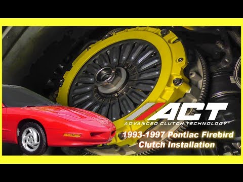 ACT Clutch Install:  1993-1997 Chevrolet Camaro and 1993-1997 Pontiac Firebird