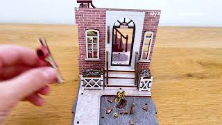 Miniature set installation Cutebee diorama ASMR