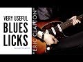 Eric Clapton | 17 Blues licks from “Old Love” (Live 1999) Guitar Solo - Part.1