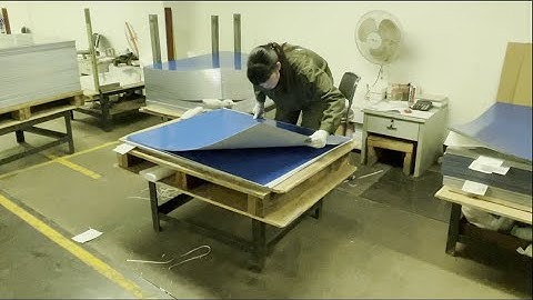 CTP PLATE quality inspection - one of the steps