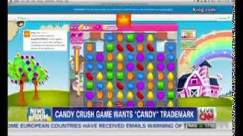 Candy Crush game maker trademarks the word 