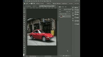 How to change car color on #Photoshop #shorts