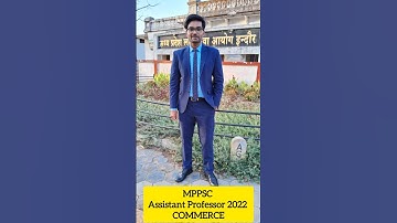 Selected in MPPSC Asst. Prof. 2022 #shorts