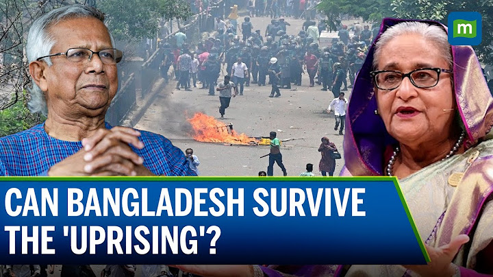 One Year Since Hasina’s Fall, Violence Erupts At Bangladesh Youth Rally | N18G