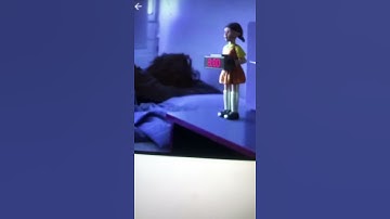 New Squid game Alarm Clock  Red Light Green Light Doll Clock  Funny Doll 😂😂😂 #shorts