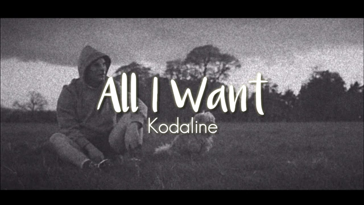 Kodaline - All I Want (Lyrics) | If you loved me Why'd you leave me