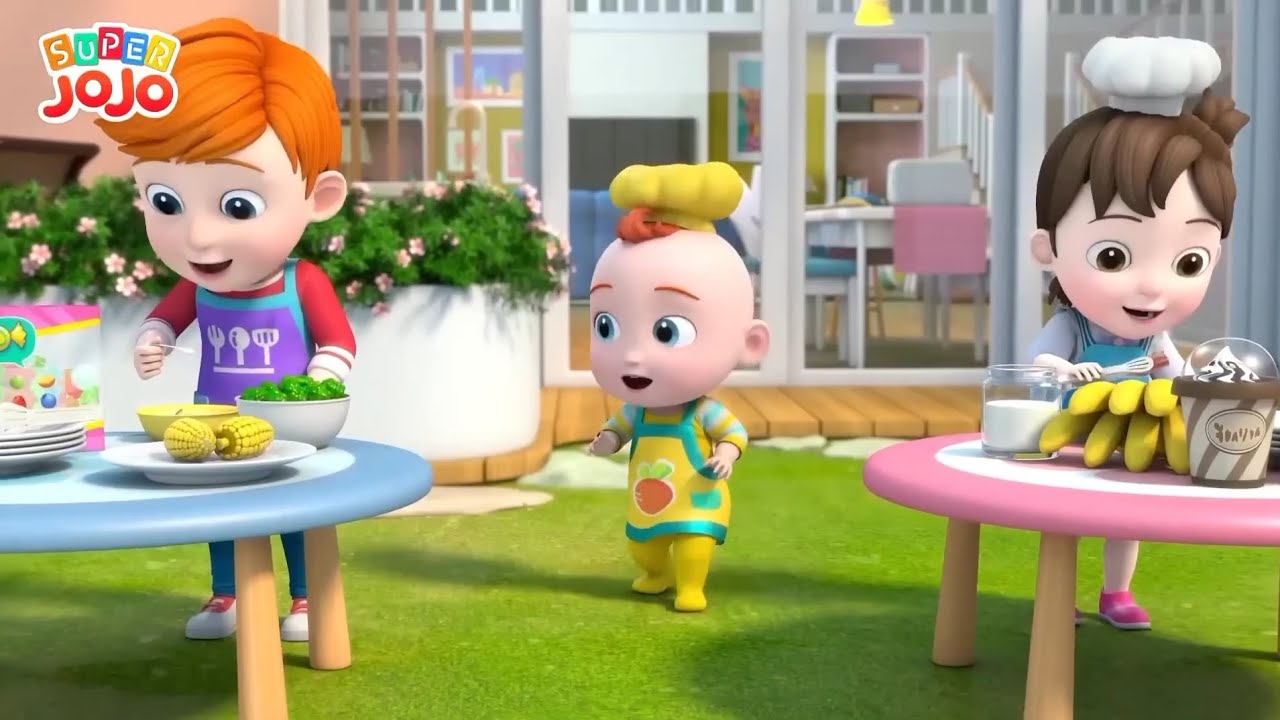 Merangkai Puzzle dan Cuplikan Video Super Jojo Yogurt Daging YouTube