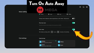 How to Turn On Auto Away on Mega [NEW] screenshot 5