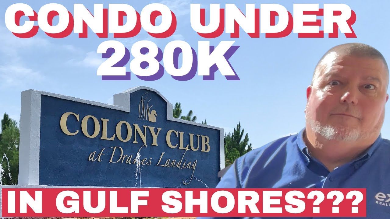 COLONY CLUB CONDOS IN GULF SHORES ALABAMA OBA REAL ESTATE YouTube
