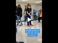 The look on his face at the end 😭 #shorts | kid surprises mom with solo performance!!