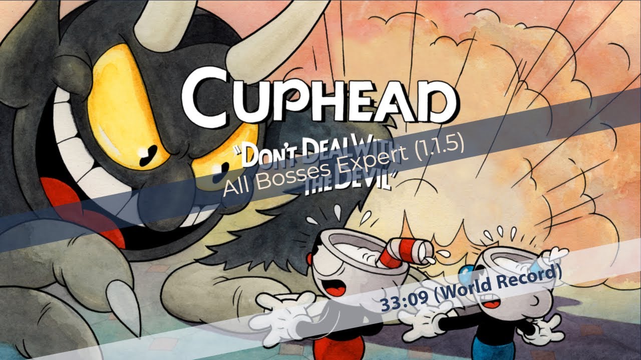 Cuphead DLC 300% Speedrun 1:03:38 (World Record) 