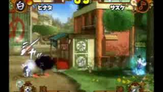 Naruto Shippuuden Narutimate Accel 2 TS Hinata vs. TS Sasuke