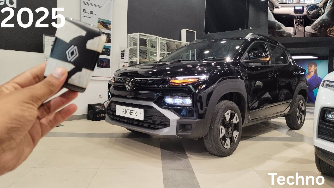 New Renault Kiger 😍Second Top Model Techno 2025😎Now With More Features.Detail Review