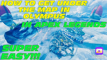 How To GLITCH UNDER THE MAP IN OLYMPUS (Apex Legends)(Season 8)