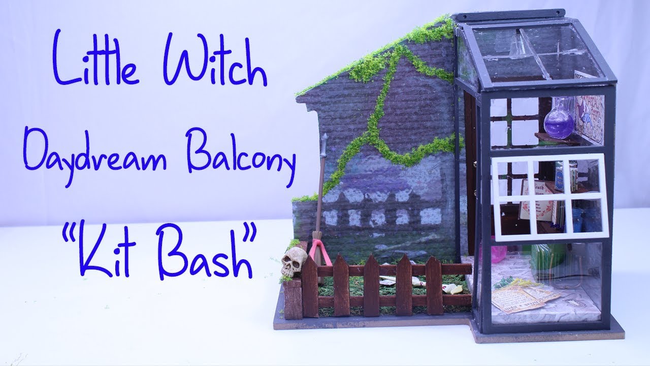 DIY Miniature House Kit: Balcony