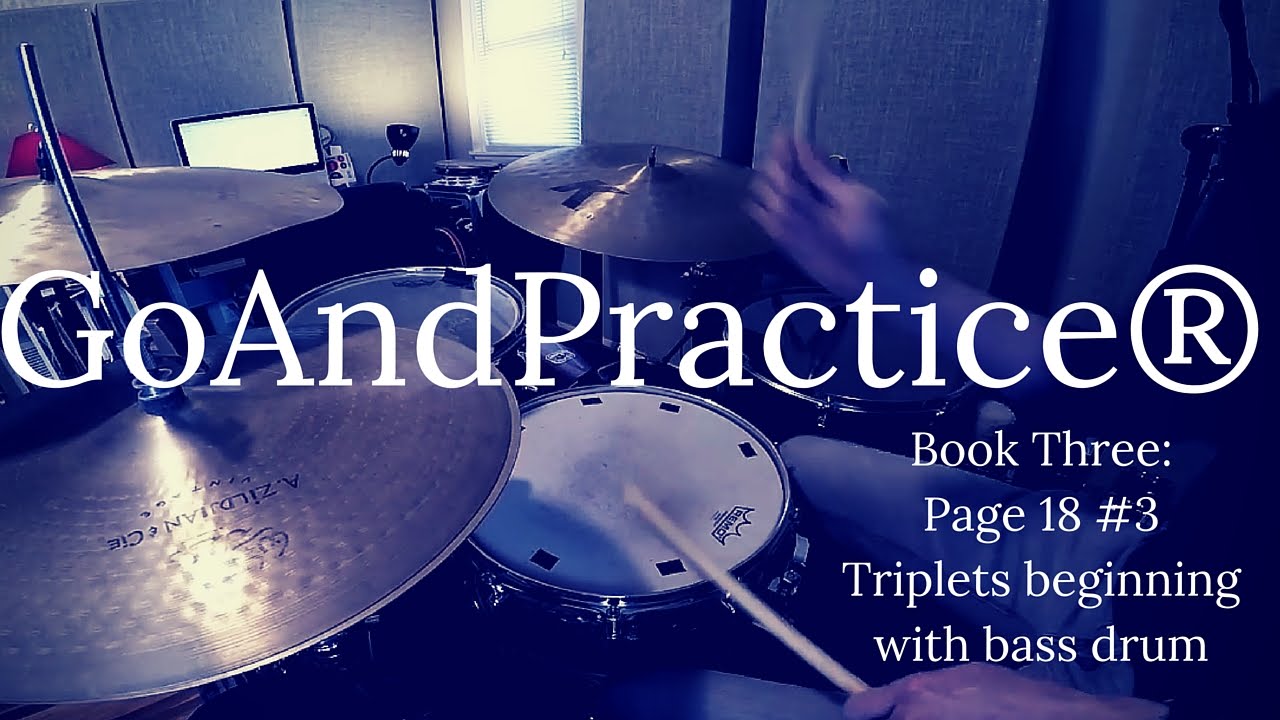 Triplets Beginning With The Bass Drum YouTube