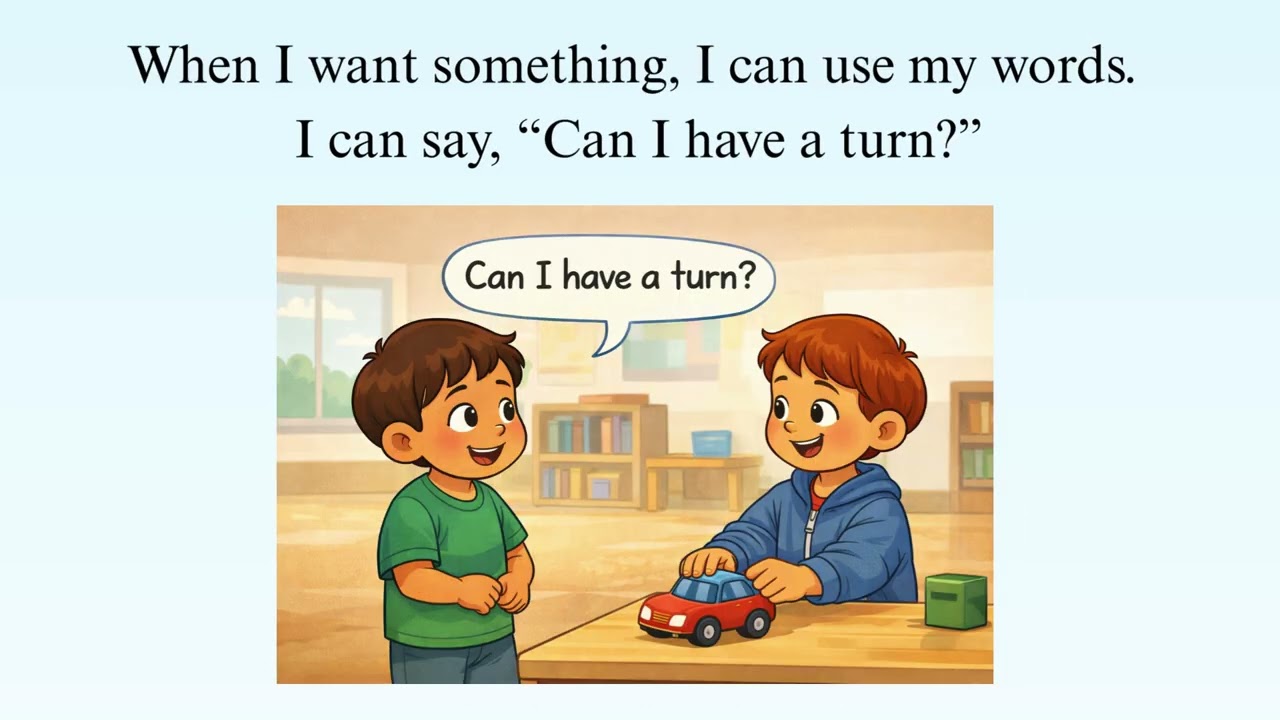 I Can Use My Words | Autism-Friendly Social Story for Kids