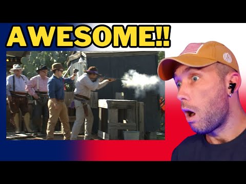 South African Reacts to Cowboy Action Shooting Texas