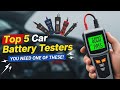 TOP 5 Best Car Battery Testers You Can Trust