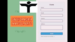 How to save Form data in Mysql using php part 2 Urdu/Hindi lecture no 03, 2020