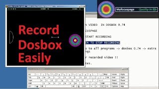 How to record dosbox screen easily ? | myfocuspage fixes #3 How to record dosbox screen easily ? | myfocuspage fixes #3