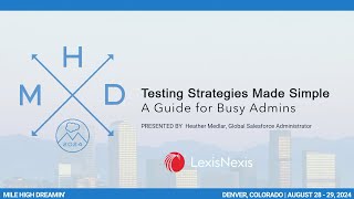 Heather Medlar, Testing Strategies Made Simple: A Guide for Busy Admins