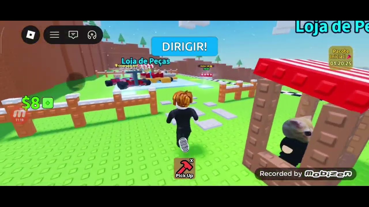 CONSTRUINDO UM CARRO PARA GANHAR DINHEIRO NO ROBLOX!