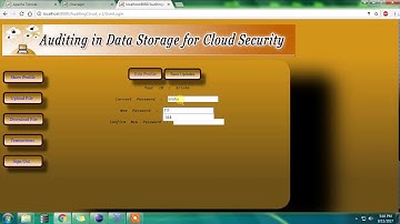 Auditing in Data Storage for Cloud Security