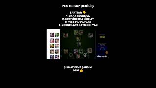 Pes Hesap Çekiliş