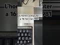 Il primo Home Computer a 16-bit uscito nel 1981..! #retrogaming #retrogameroom #techretro