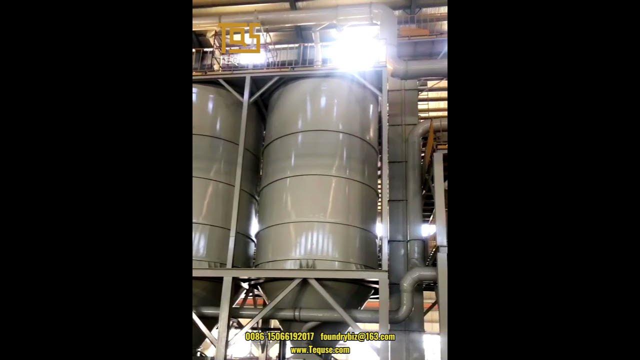 60TPH Green Sand Preparation Line foundry foundrymachinery greensand