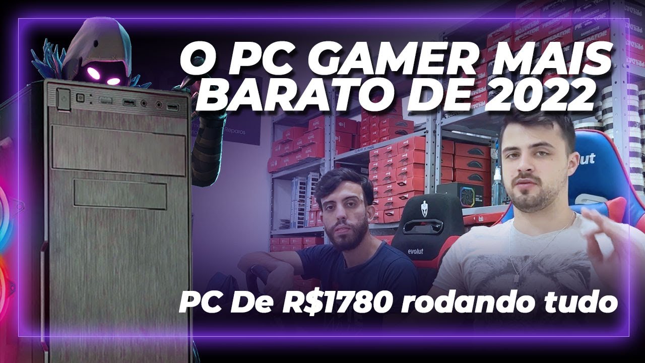 PC Gamer Barato - Jogos Populares - AMD Athlon 3000G / 8GB DDR4