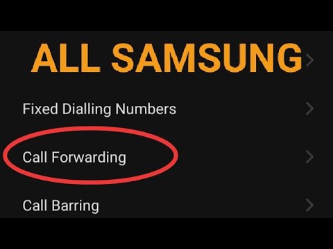 How to Enable Call Forward/Divert Setting in Samsung A50, A70, A80, A20, A10, A50s, M30s