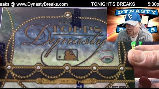 2022 Topps Dynasty Baseball Card 15 Box Case Mixer Break #1   Sports Cards
