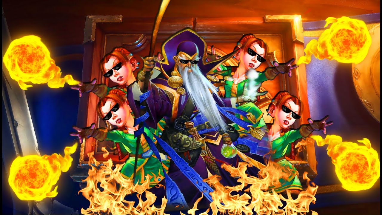 Hearthstone Mage Exodia OTK Deck (Infinite Fireball) YouTube