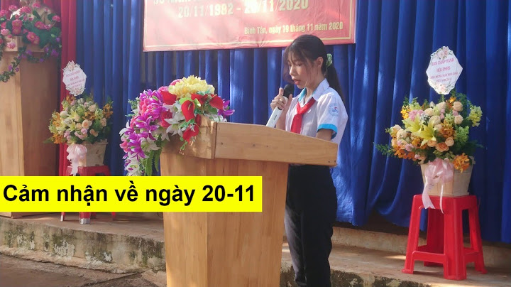 Đoạn văn cảm nghĩ về ngày 20 11 năm 2024