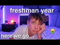 First day of school grwm  vlog freshman year