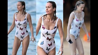 Beautiful and sexy Brie Larson spotted in bath suit in Hawaii !!!!!!!
