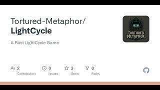 GitHub - Tortured-Metaphor/LightCycle: A Rust LightCycle Game