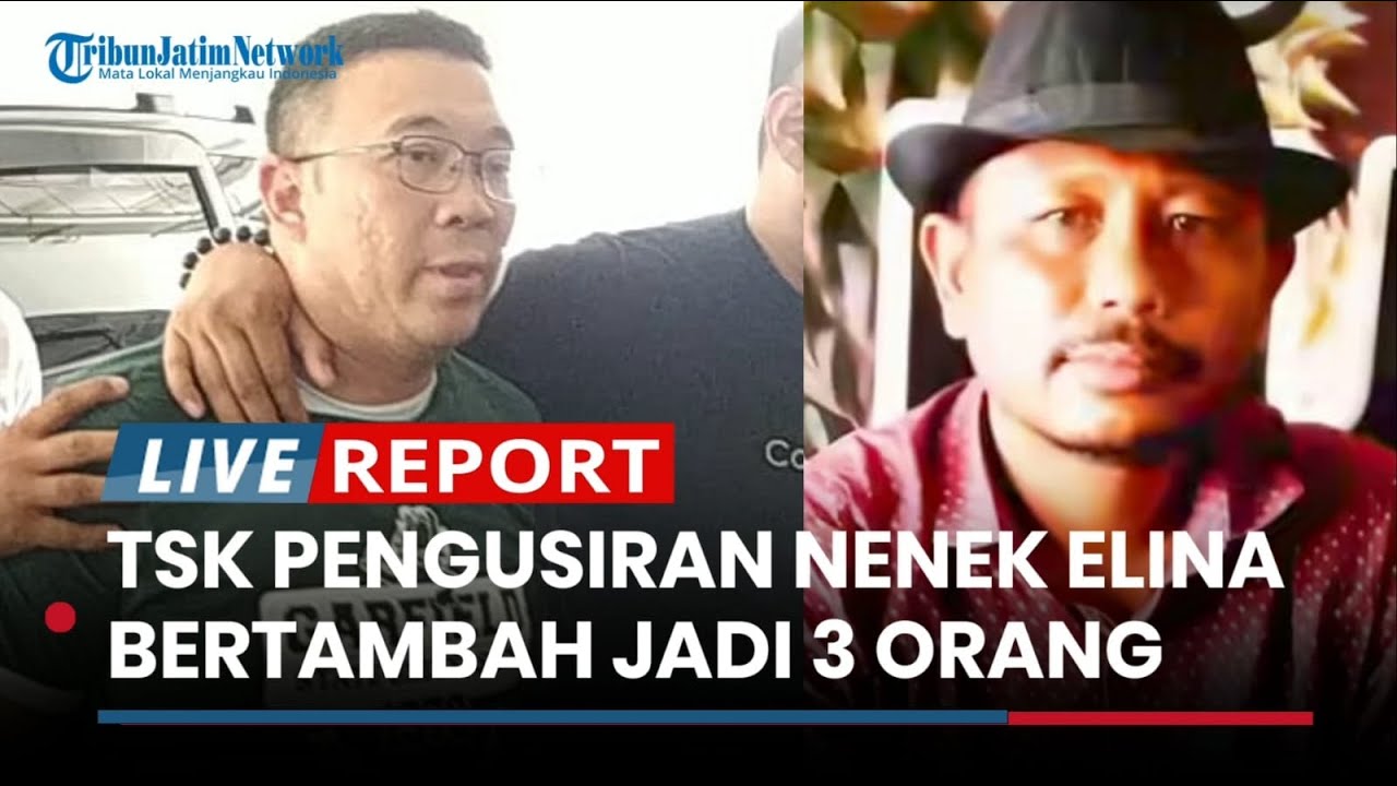 BREAKING NEWS! Kasus Pengusiran Nenek Elina di Surabaya: TSK Ketiga Klowor Diciduk Polisi di Warkop