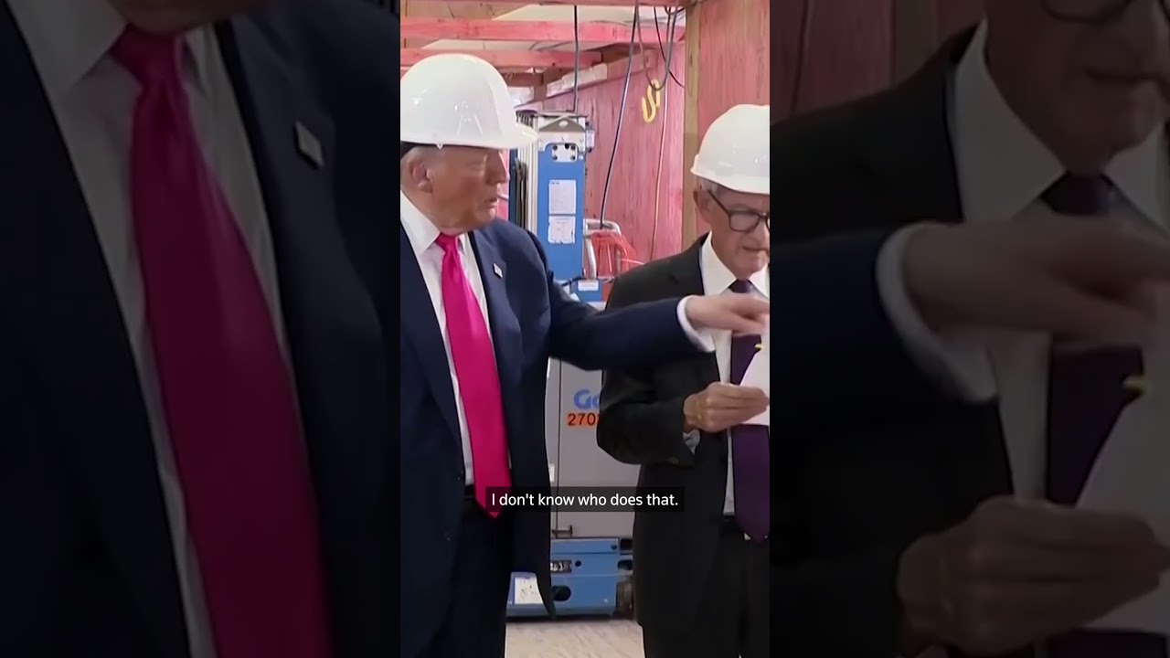 Heated exchange between Trump and Powell