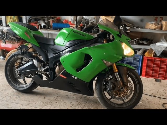 その他 NNN Kawasaki ZX6R ZX636C6F Black 2006 - YouTube