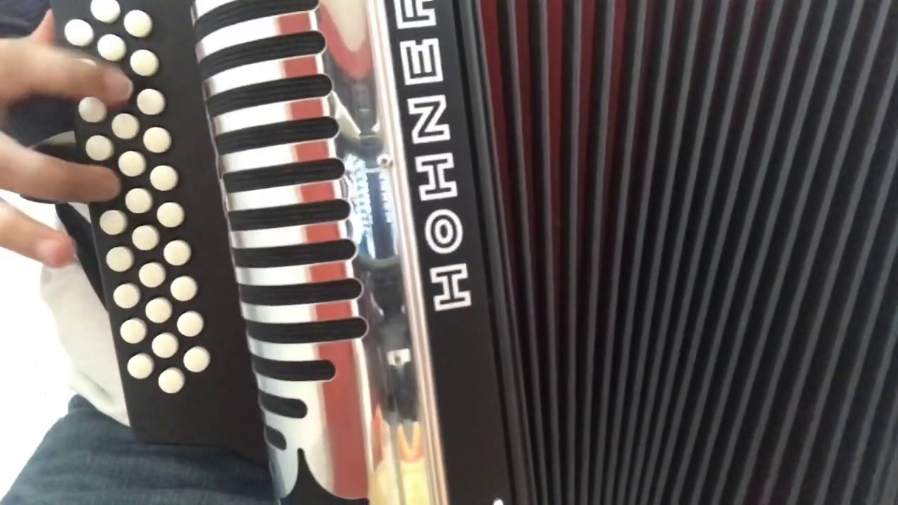 Acordeón Hohner Panther tono de Sol YouTube