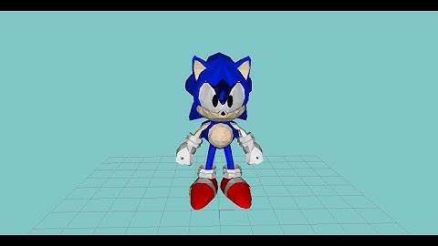 SRB2 Me And HighVisChris Models Pack Preview 1 Sonic W.I.P